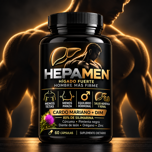 HepaMen | Salud hepática para hombres fuertes.
